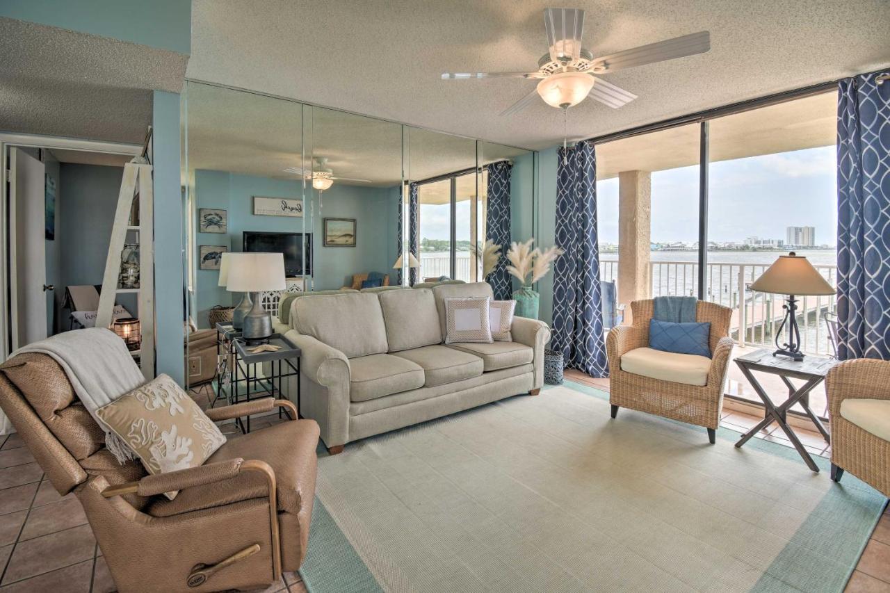 Waterfront Gulf Shores Condo With Patio, Pier And Pool Exteriér fotografie