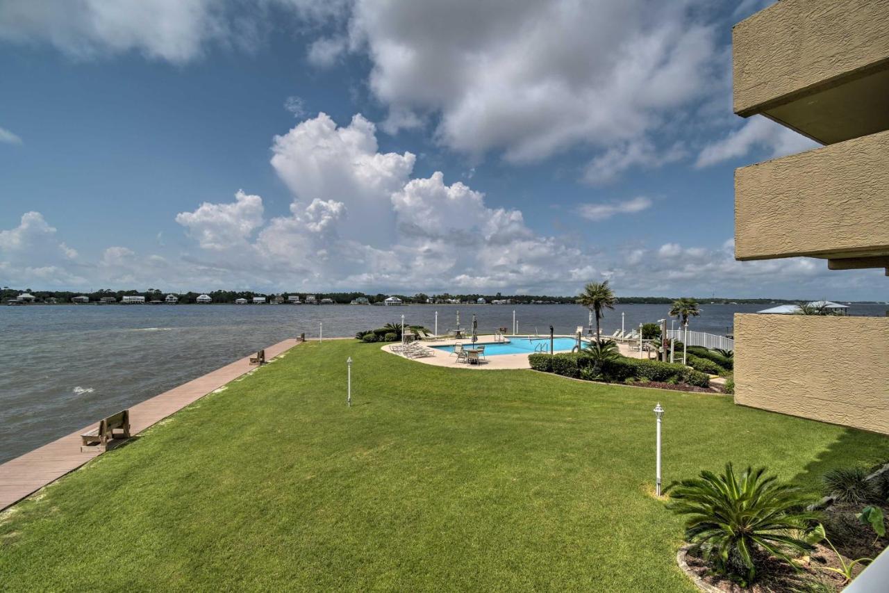 Waterfront Gulf Shores Condo With Patio, Pier And Pool Exteriér fotografie