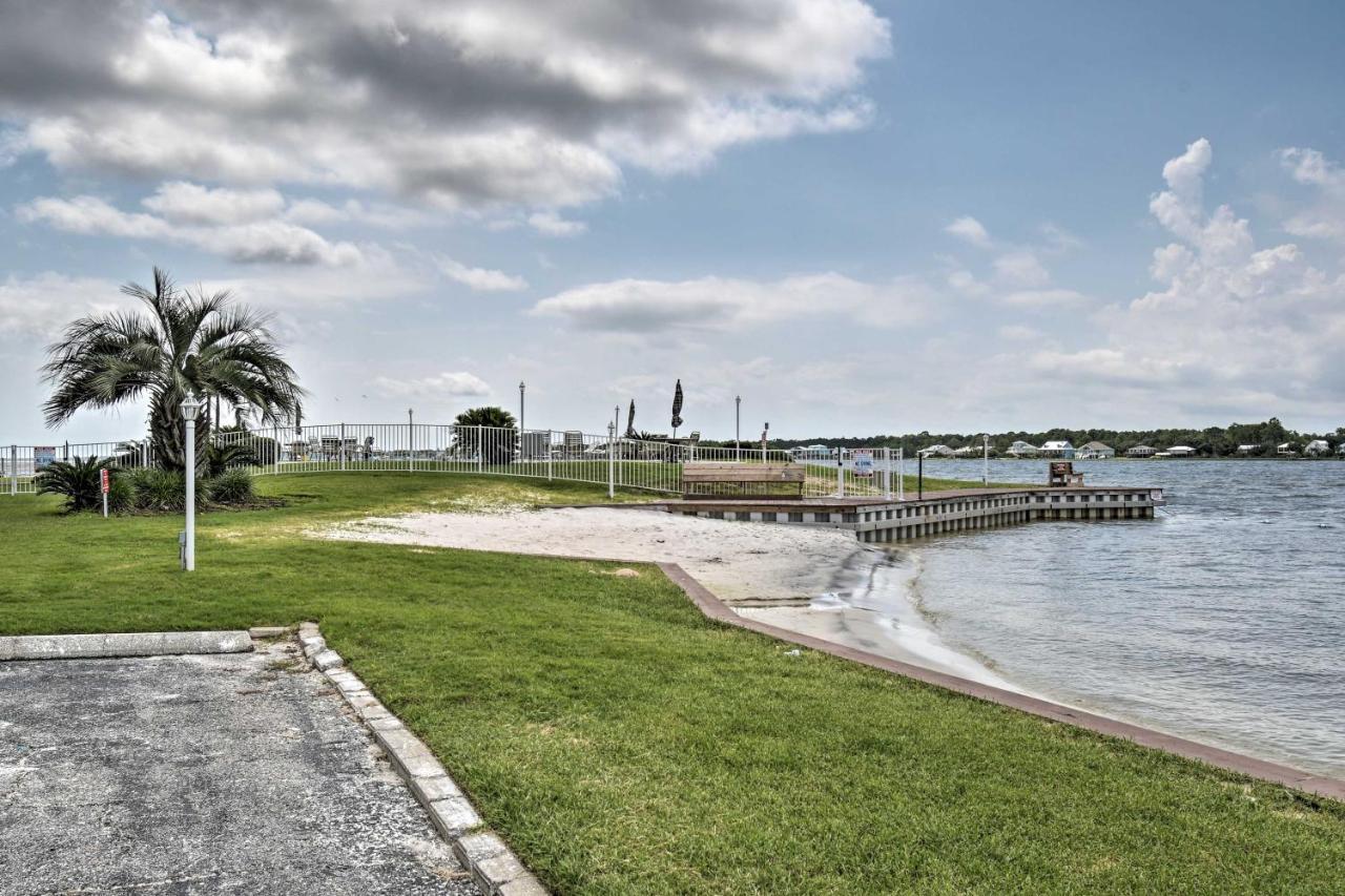 Waterfront Gulf Shores Condo With Patio, Pier And Pool Exteriér fotografie