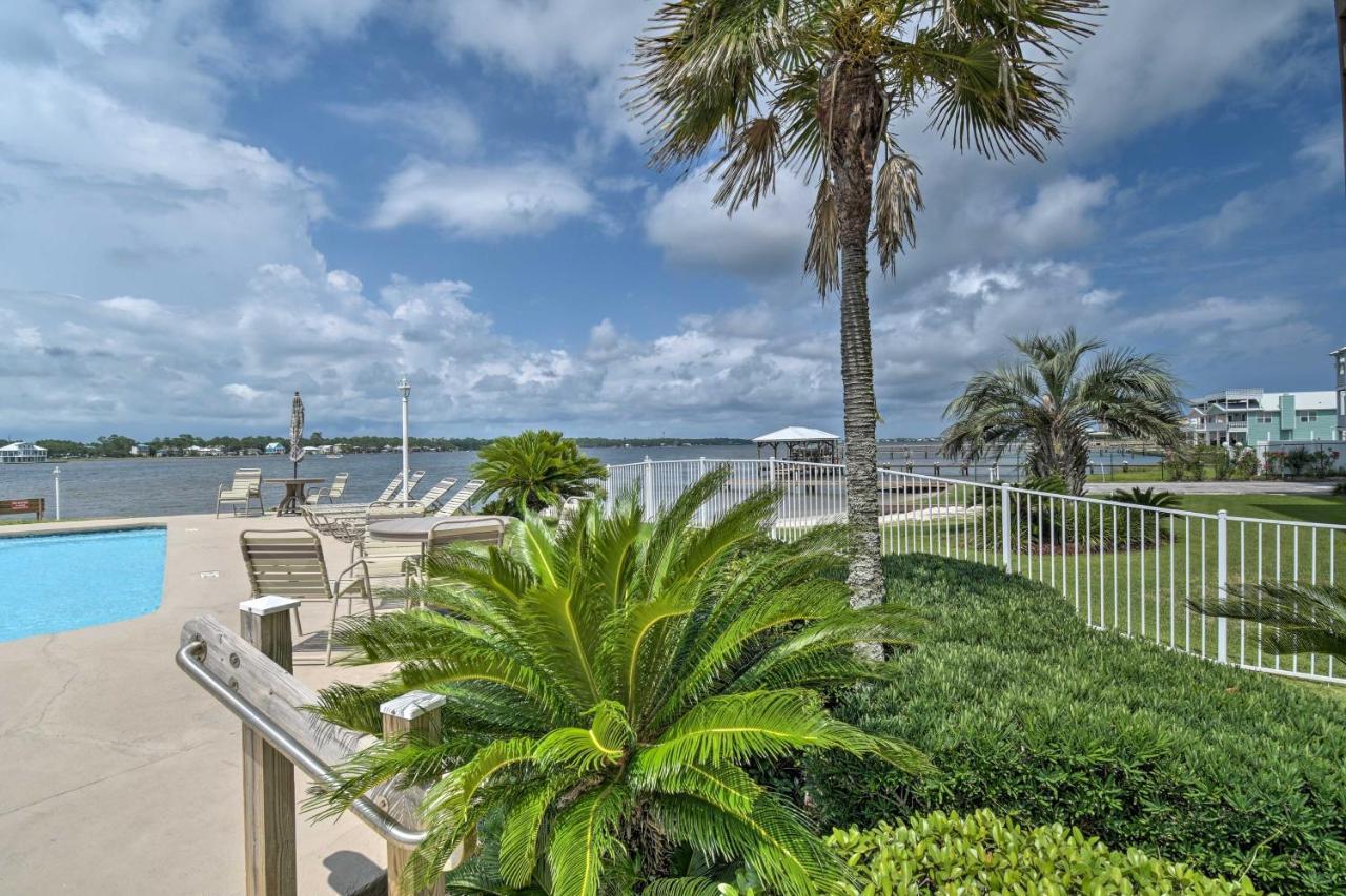 Waterfront Gulf Shores Condo With Patio, Pier And Pool Exteriér fotografie