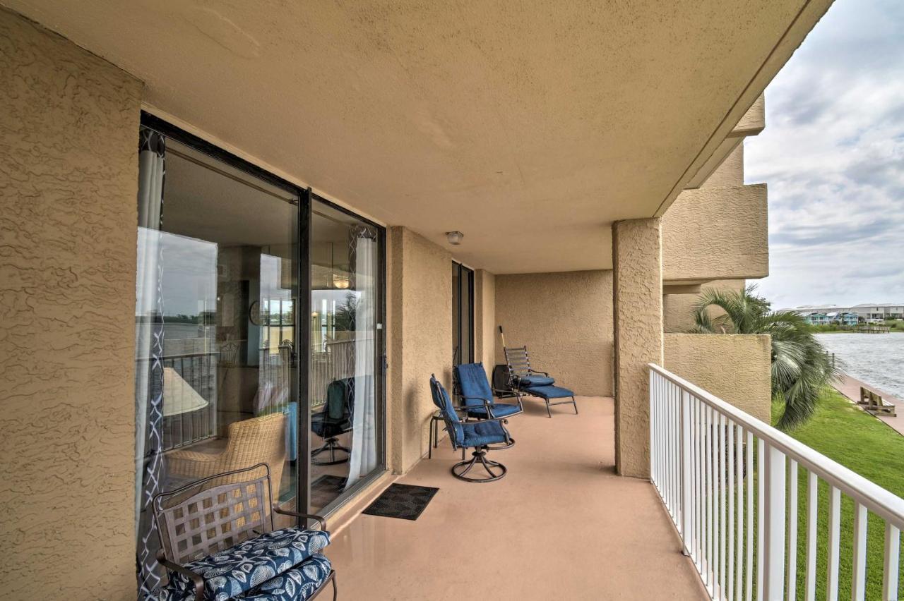 Waterfront Gulf Shores Condo With Patio, Pier And Pool Exteriér fotografie