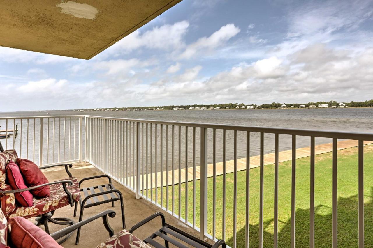 Waterfront Gulf Shores Condo With Patio, Pier And Pool Exteriér fotografie